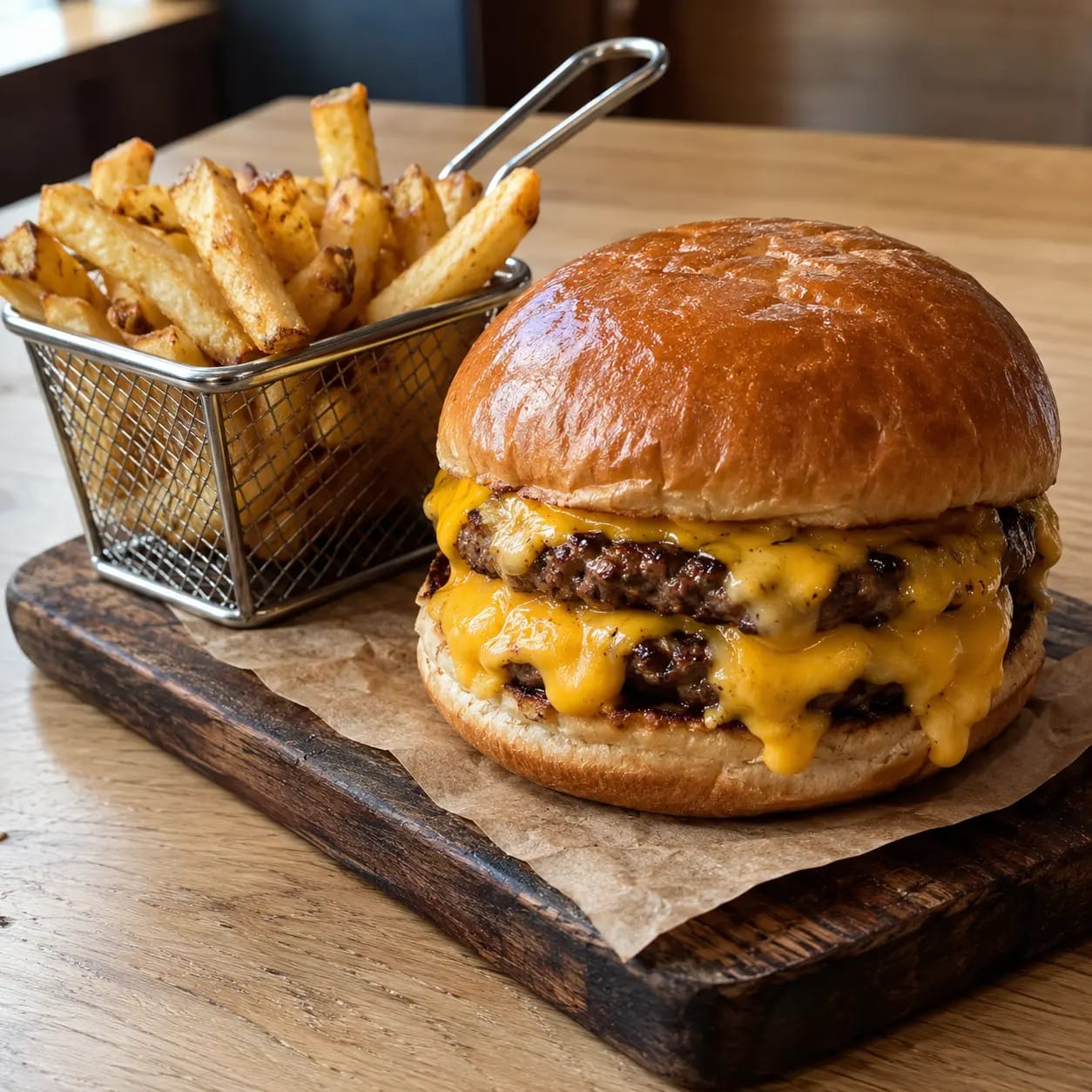 Double Cheese Burger