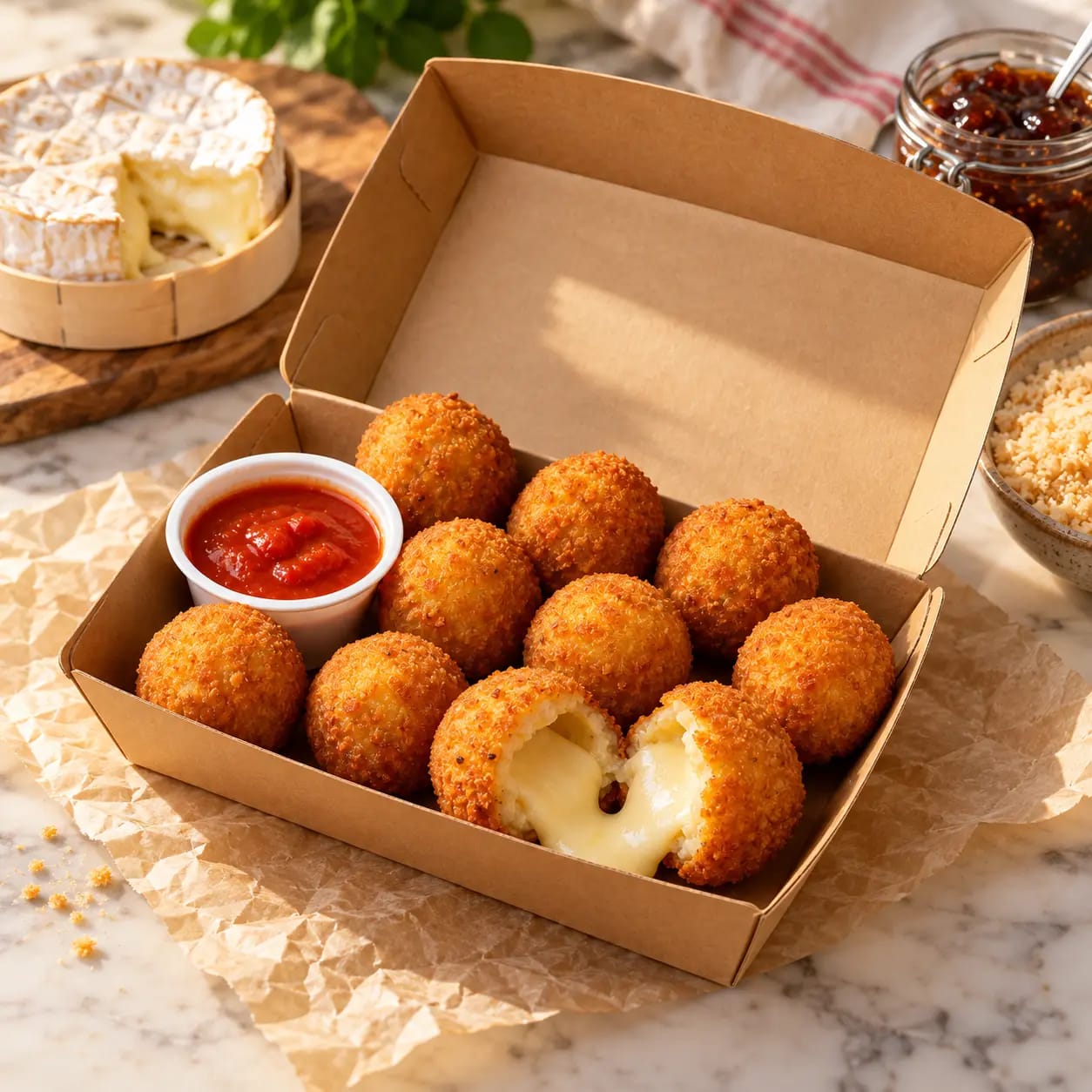 Bouchées de Camembert