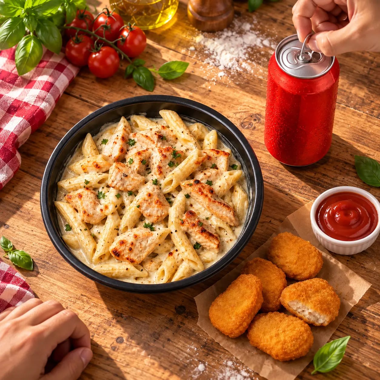 Menu Pâtes