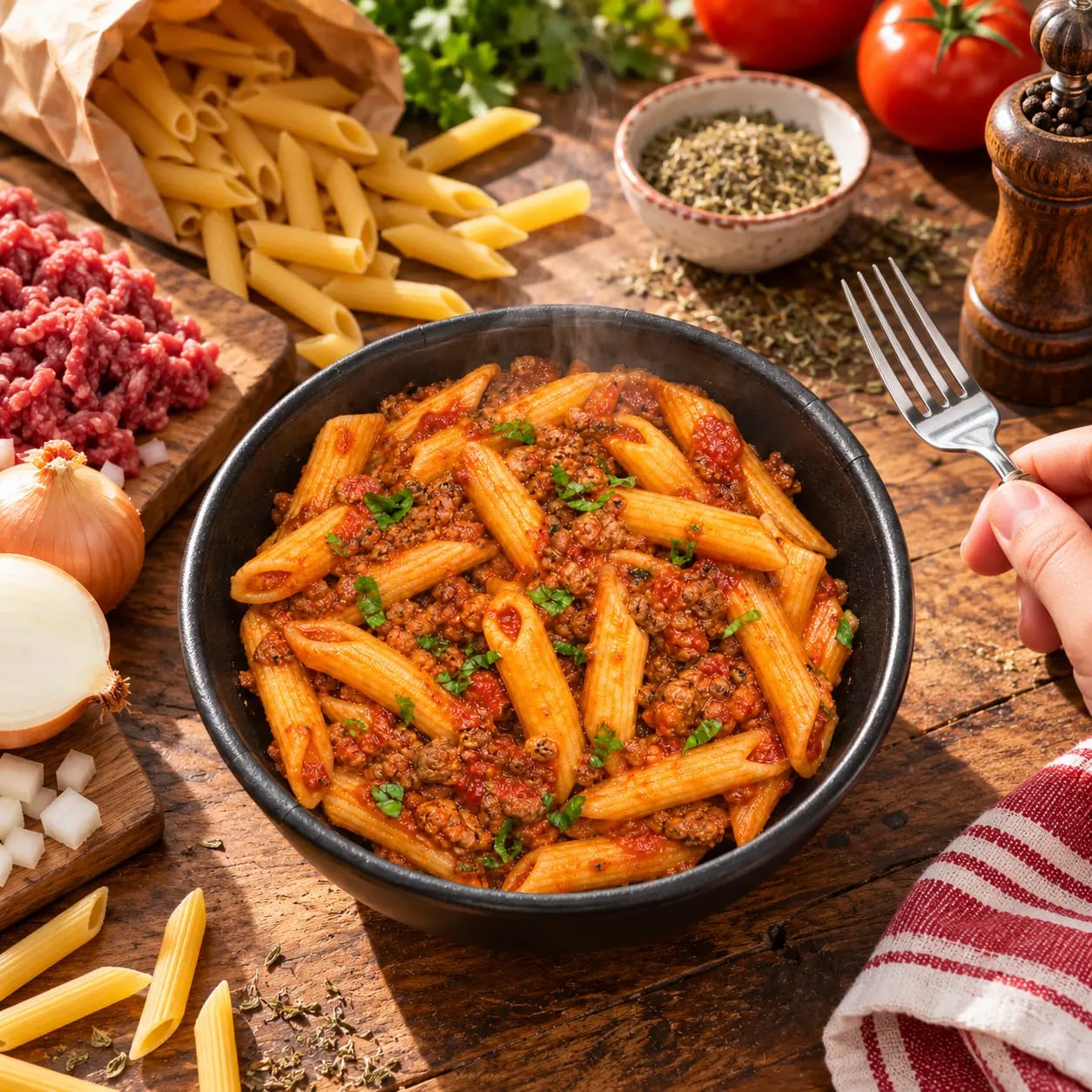Pâtes Bolognaise