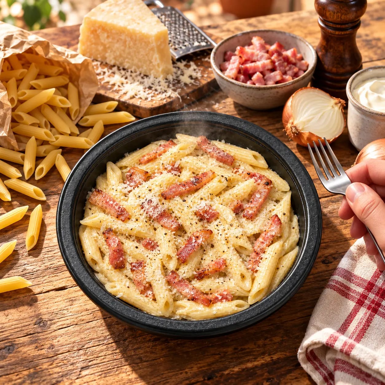Pâtes Carbonara