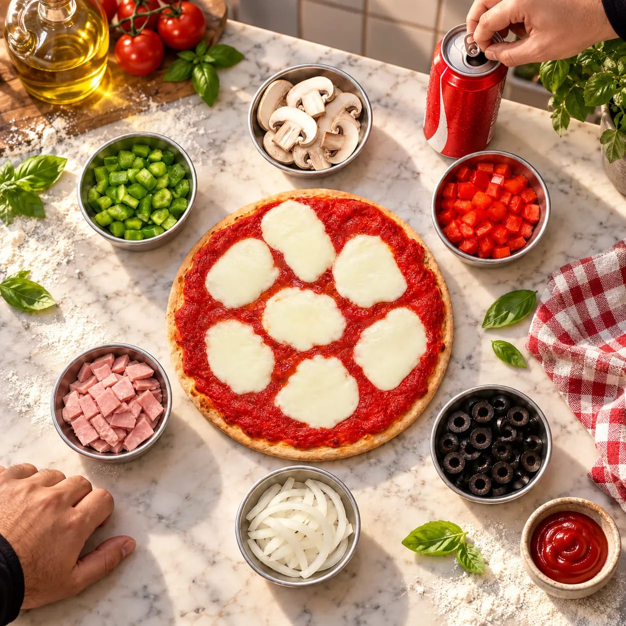 Pizza Composée