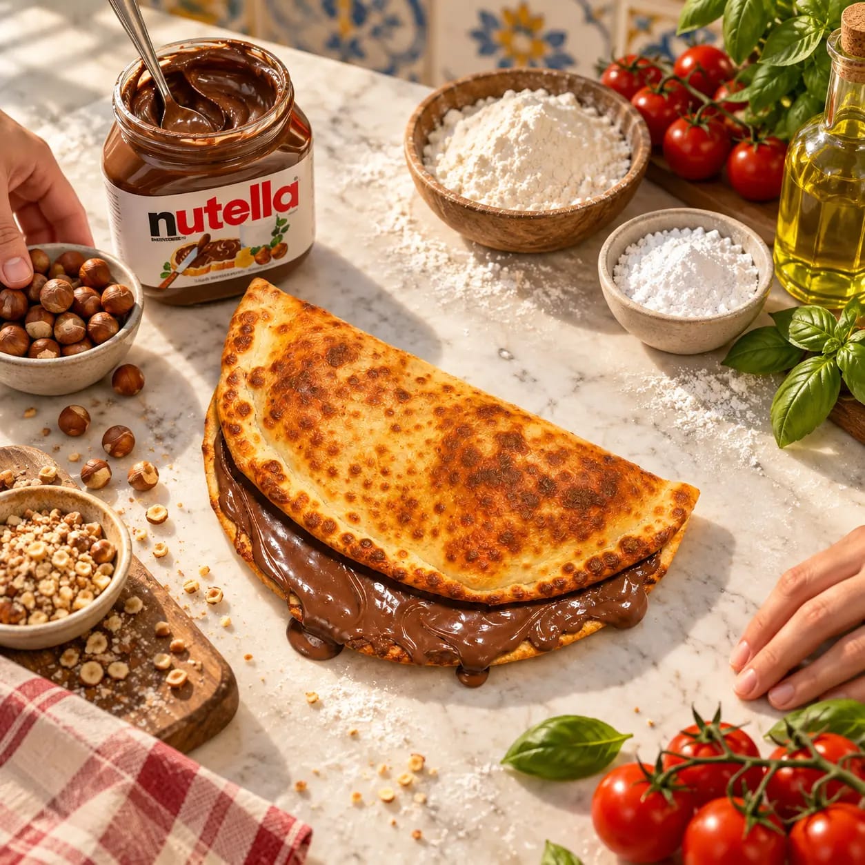 Pizza Nutella