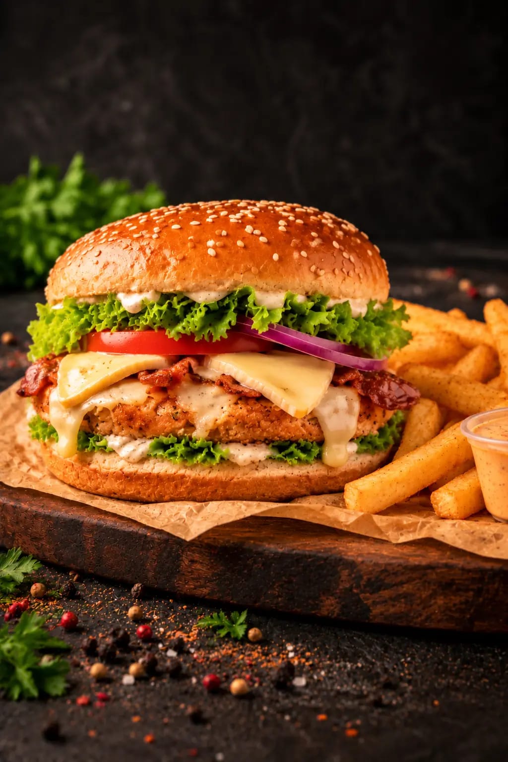 Burger Raclette