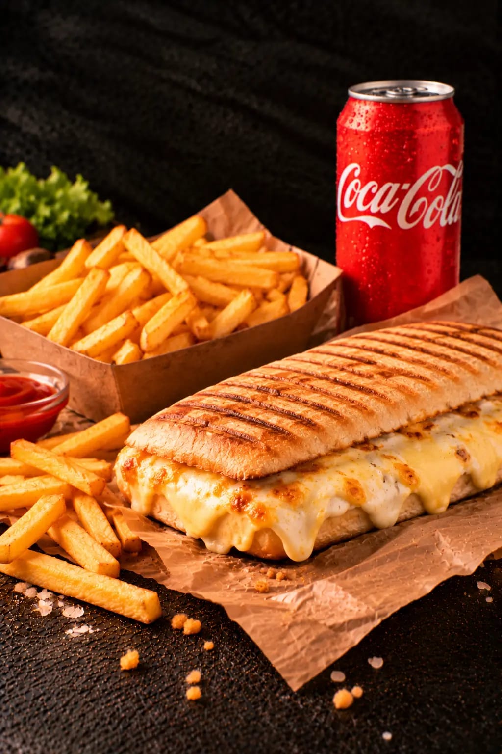 Menu Panini + Frites + Boisson