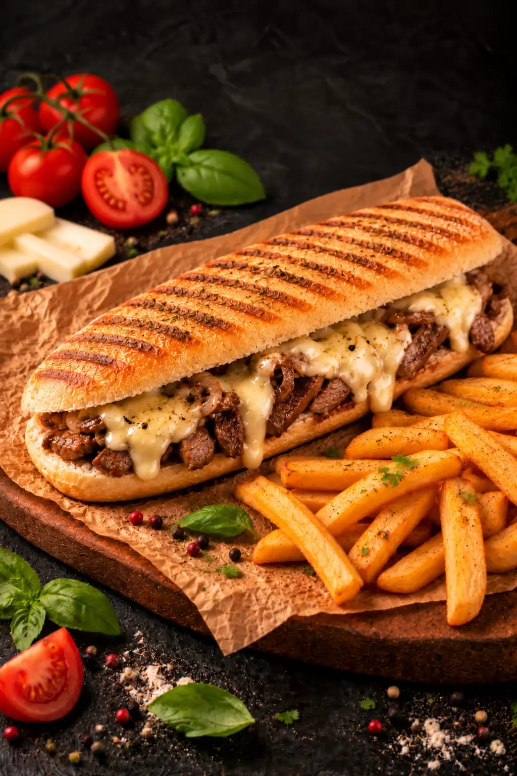 Steak / Fromage
