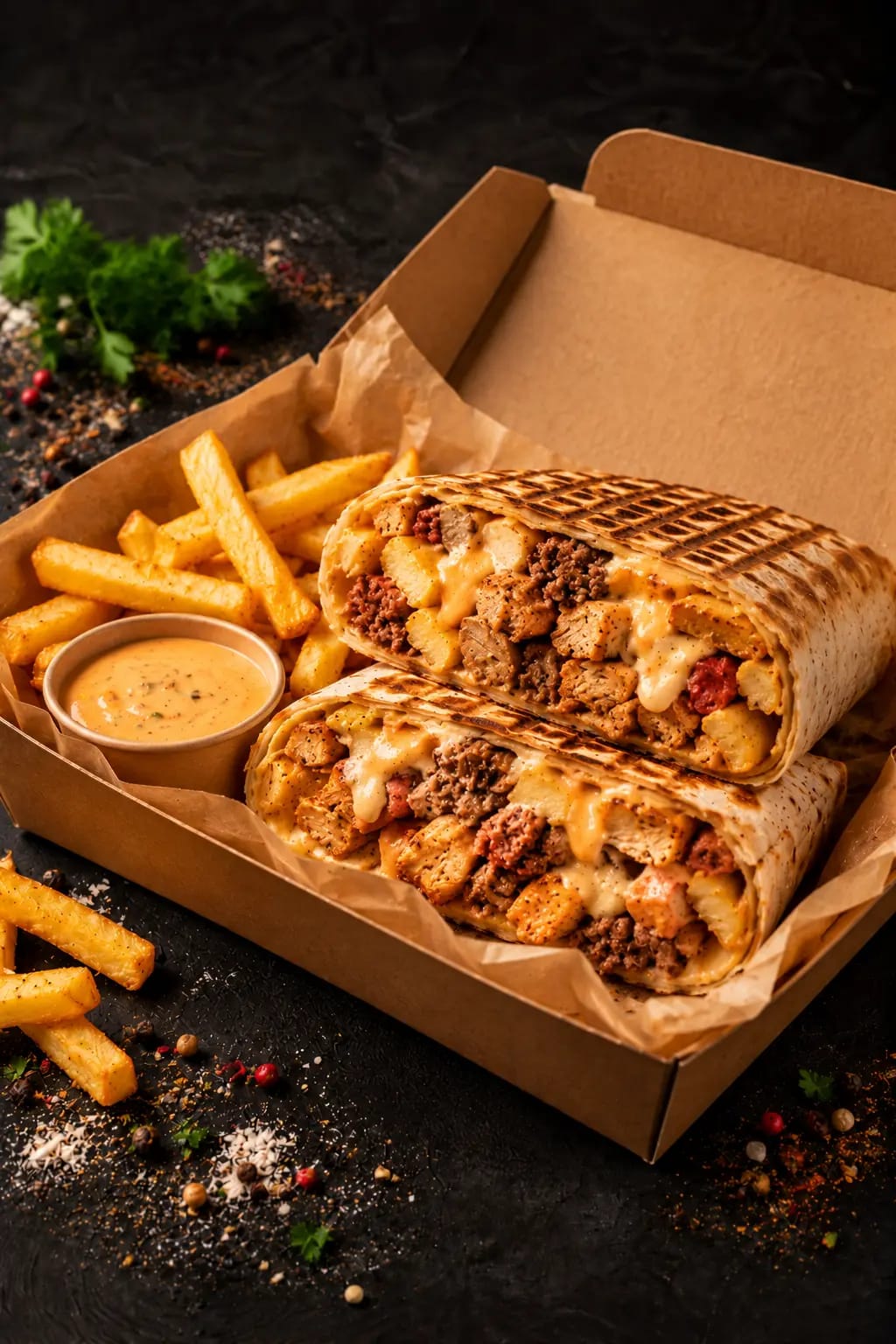 Tacos 4 viandes