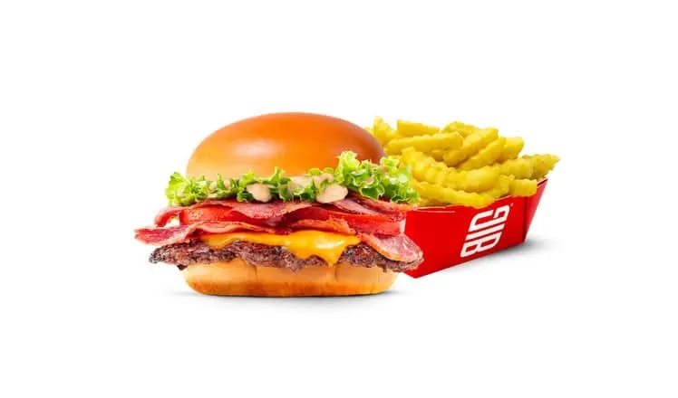 Smash Bacon + Frites