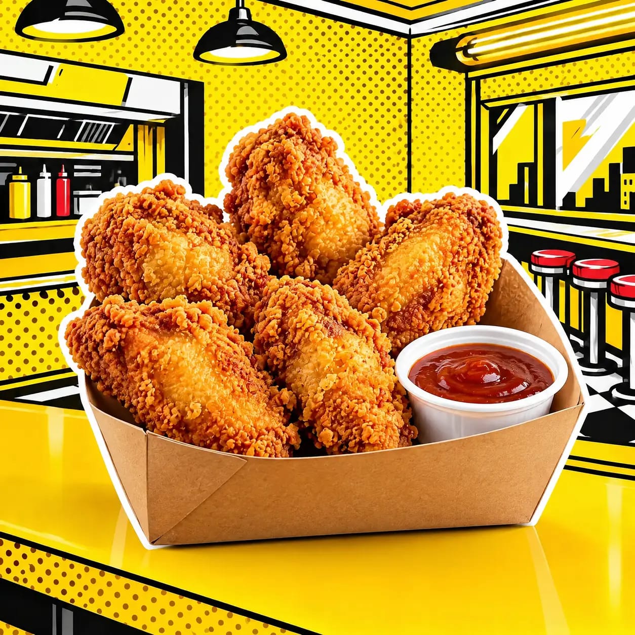 5 Wings